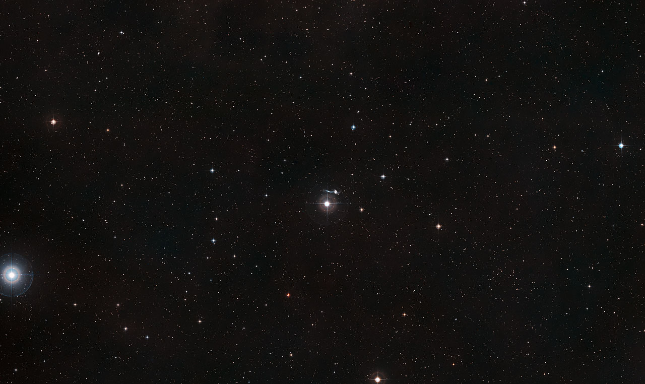 Wide-field image of NGC 7714 (ground-based image)