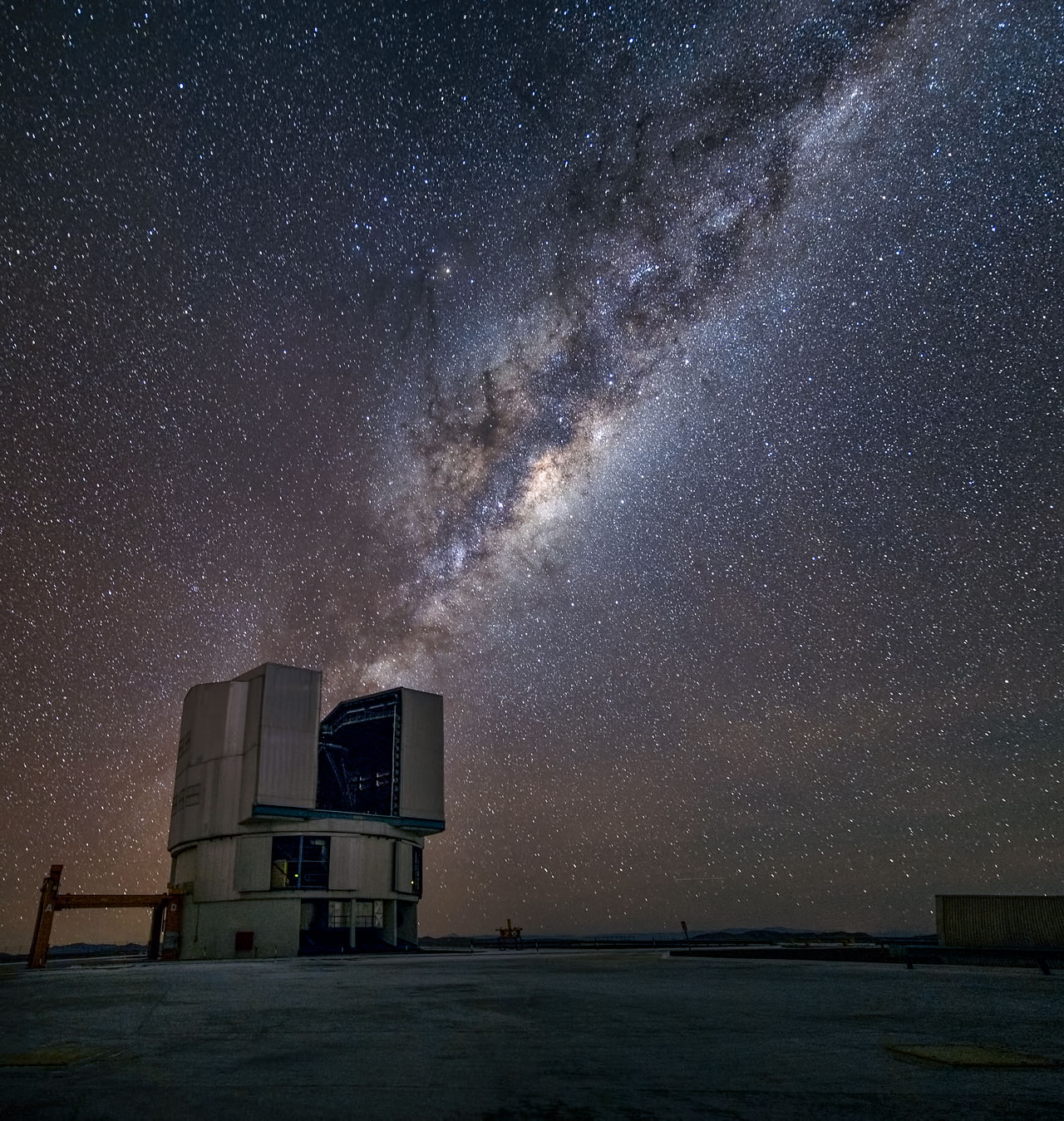 Yepun and the Milky Way