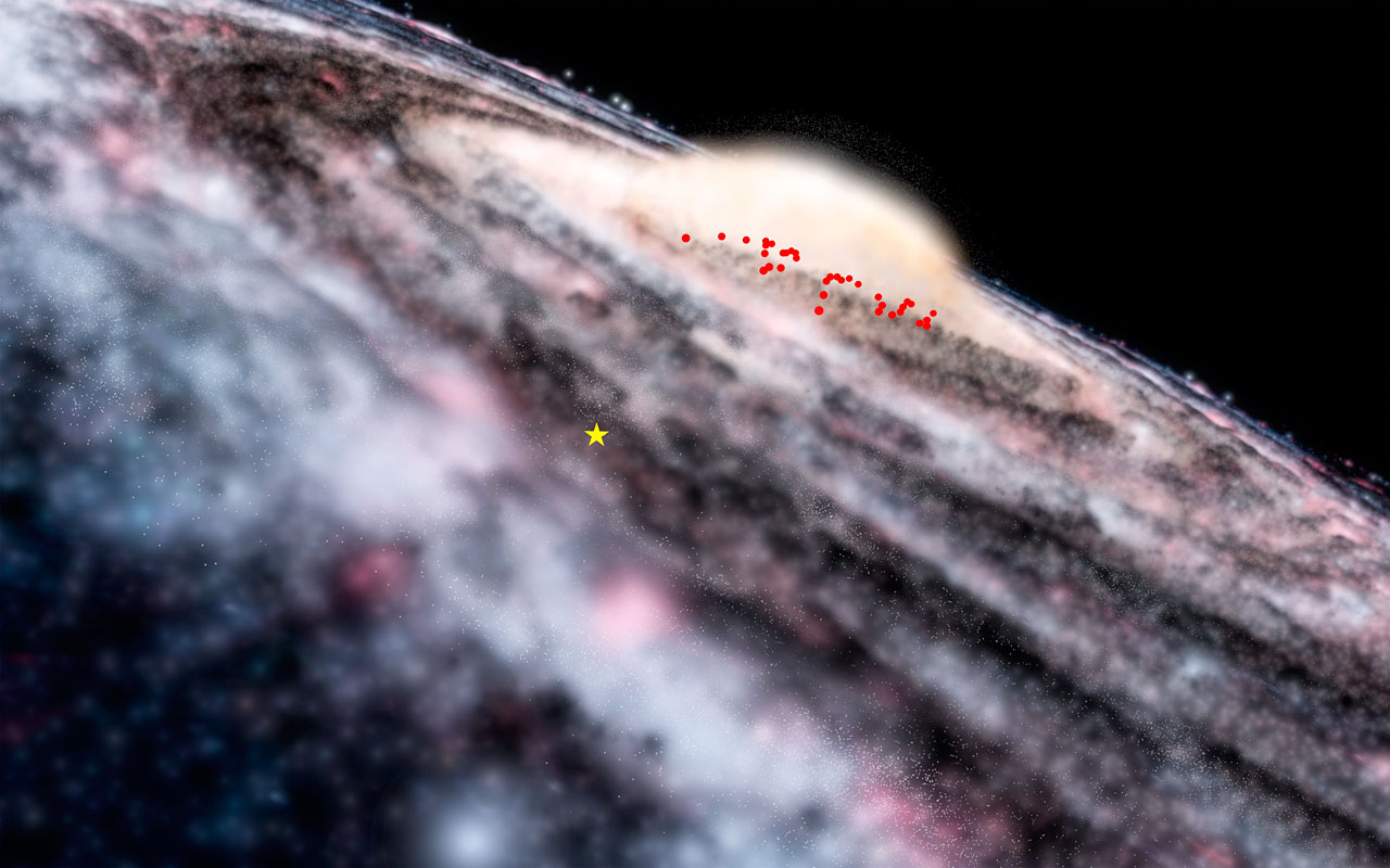 VISTA finds hidden feature of Milky Way