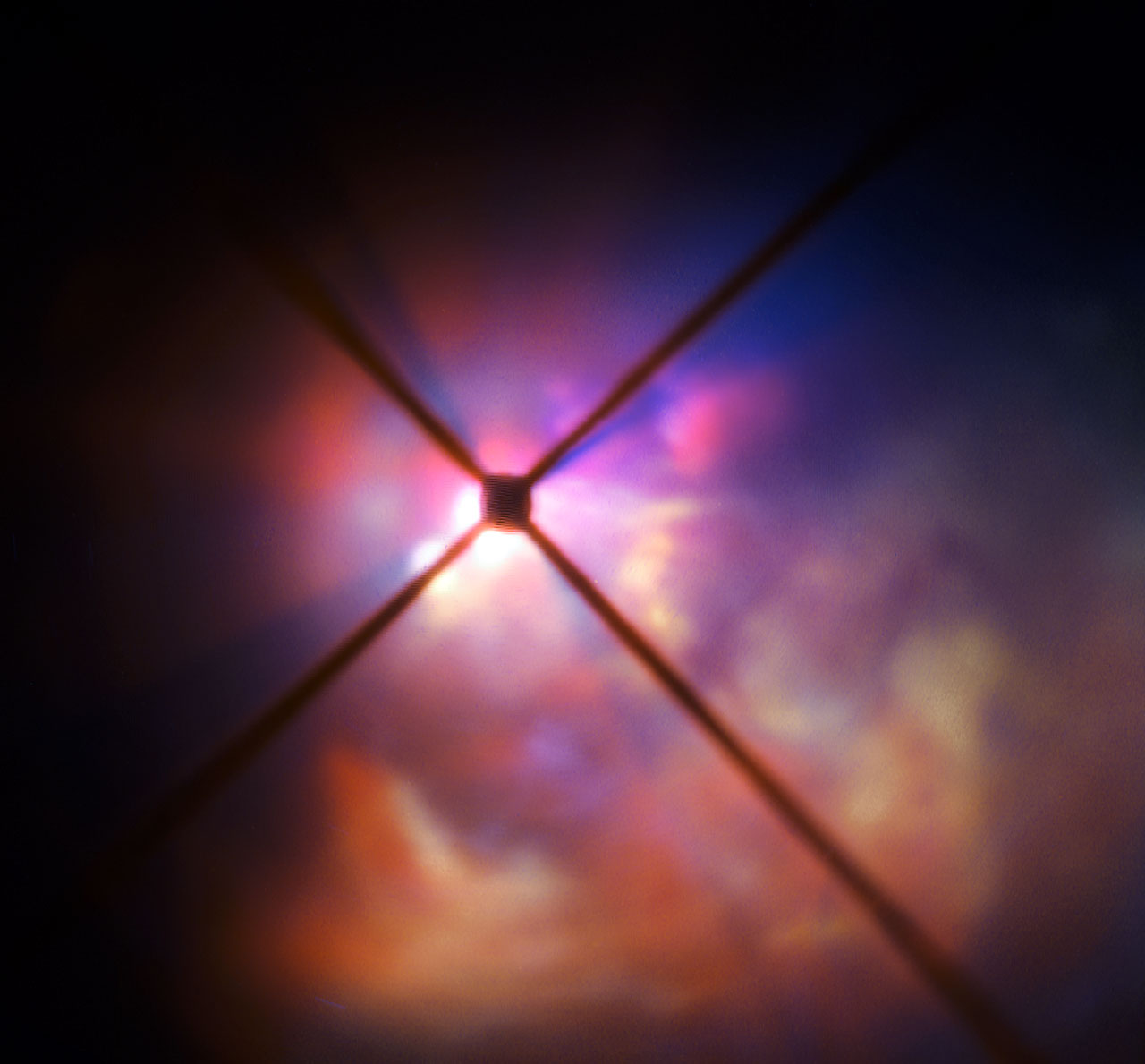 VLT image of the surroundings of VY Canis Majoris seen with SPHE