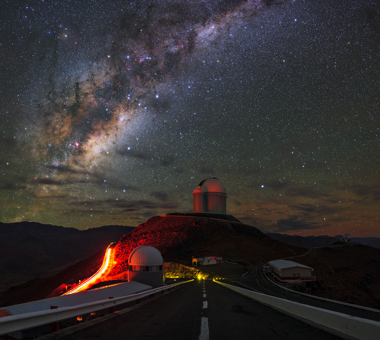 Road to the Milky Way at La Silla