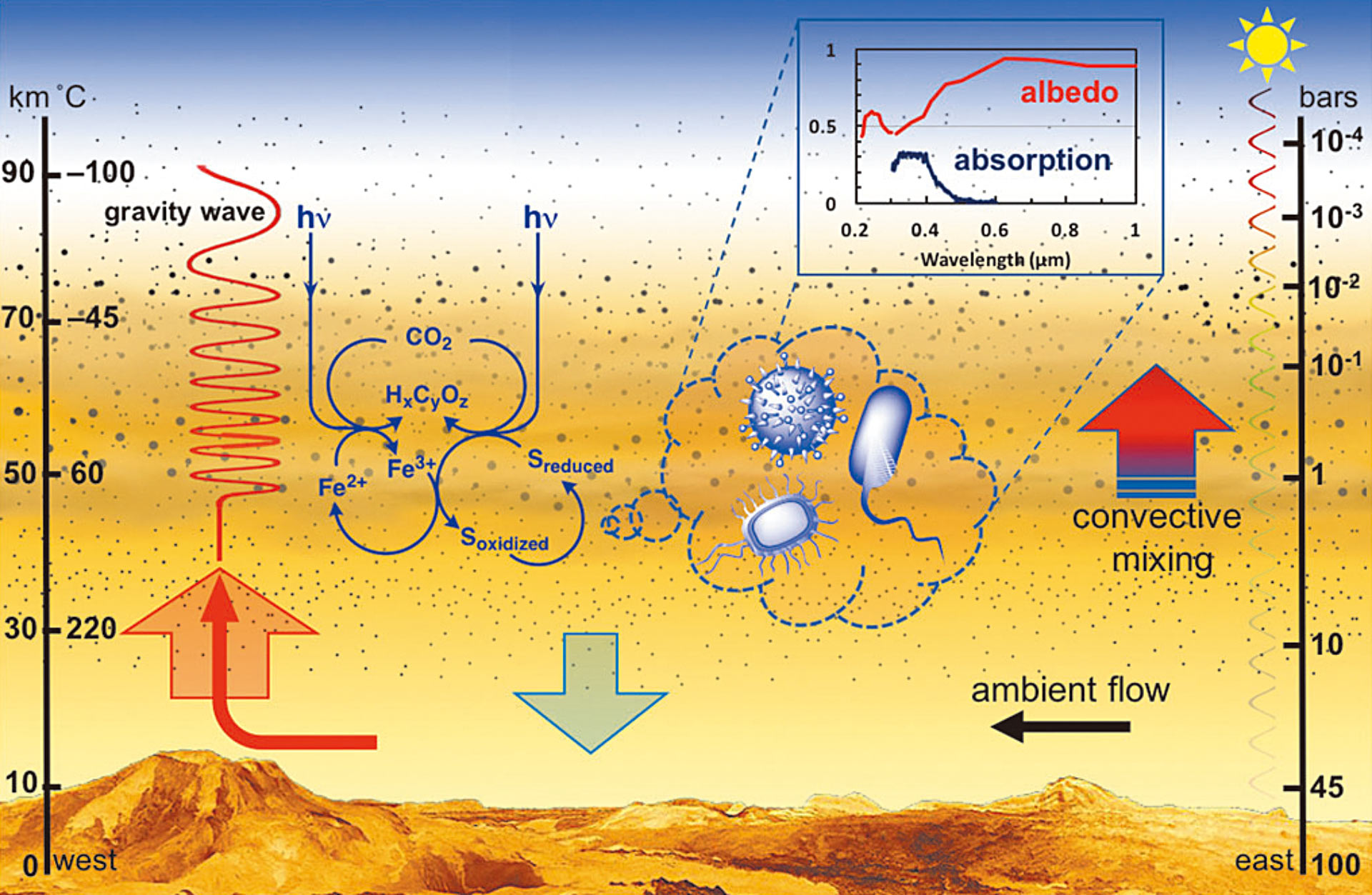 Atmosfera de Vênus Pode Abrigar