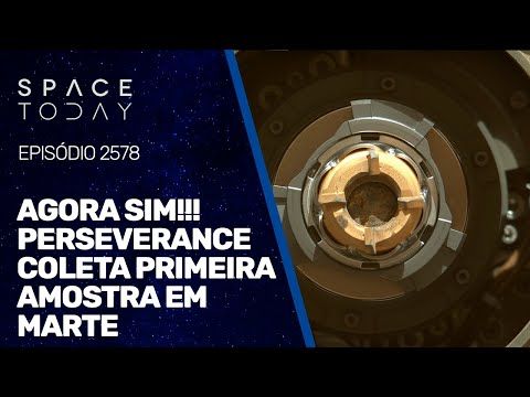 AGORA SIM!!! ROVER PERSEVARNACE COLETA A PRIMEIRA AMOSTRA EM SOLO MARCIANO!!!