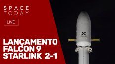 LANÇAMENTO FALCON 9 - STARLINK 2-1 - AO VIVO