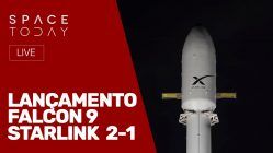 LANÇAMENTO FALCON 9 - STARLINK 2-1 - AO VIVO