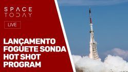 LANÇAMNETO FOGUETE SONDA - HOT SHOT PROGRAM - AO VIVO