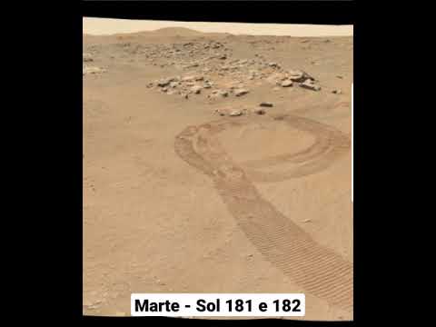 Panorama Marciano Registrado Pela MastcamZ do  Rover Perseverance