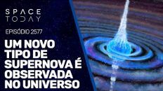 UM NOVO TIPO DE SUPERNOVA É OBSERVADA NO UNIVERSO