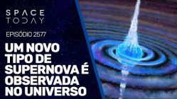 UM NOVO TIPO DE SUPERNOVA É OBSERVADA NO UNIVERSO