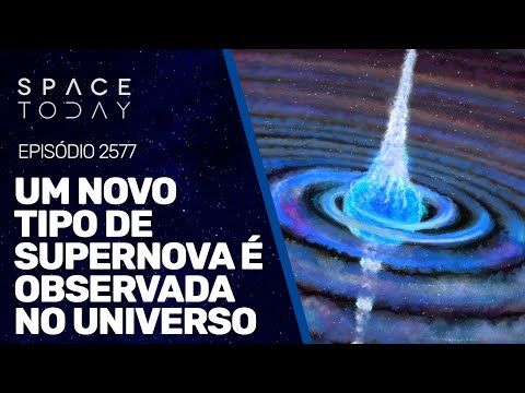 UM NOVO TIPO DE SUPERNOVA É OBSERVADA NO UNIVERSO