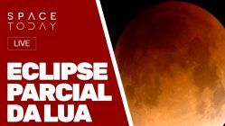 ECLIPSE PARCIAL DA LUA - AO VIVO