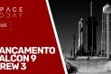 LANÇAMENTO FALCON 9 - CREW 3 - AO VIVO!!!
