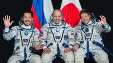 A VOLTA DO BILIONÁRIO JAPONÊS - POUSO DA SOYUZ MS-20 - AO VIVO