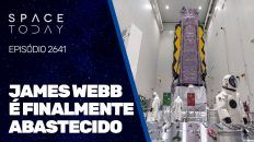 JAMES WEBB É FINALMENTE ABASTECIDO