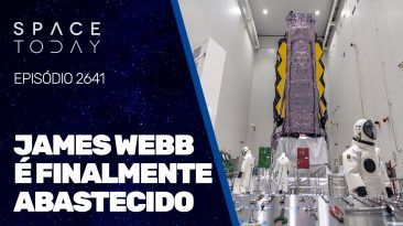 JAMES WEBB É FINALMENTE ABASTECIDO