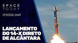 LANÇAMENTO DO 14-X DIRETO DE ALCÂNTARA