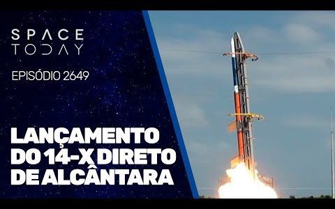 LANÇAMENTO DO 14-X DIRETO DE ALCÂNTARA