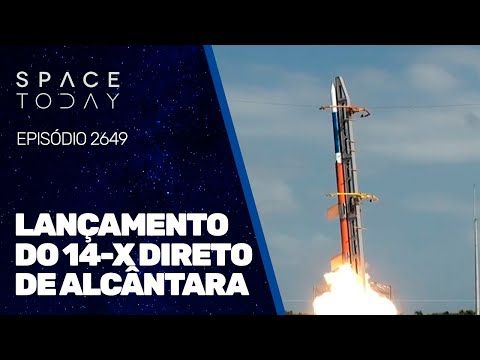LANÇAMENTO DO 14-X DIRETO DE ALCÂNTARA