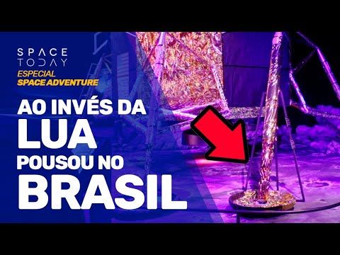 A HISTÓRIA DA PERNA DO MÓDULO LUNAR QUE NUNCA FOI PRA LUA | SpaceToday no Space Adventure