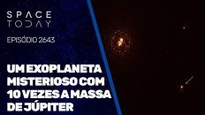 UM EXOPLANETA MISTERIOSO COM 10 VEZES A MASSA DE JÚPITER