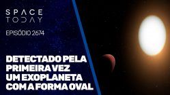 DETECTADO PELA PRIMEIRA VEZ UM EXOPLANETA COM A FORMA OVAL