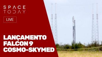 LANÇAMENTO - FALCON 9 - COSMO-SKYMED - AO VIVO