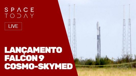 LANÇAMENTO - FALCON 9 - COSMO-SKYMED - AO VIVO