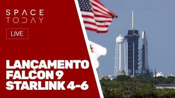 LANÇAMENTO FALCON 9 - SPACEX - STARLINK GROUP 4-6 - AO VIVO