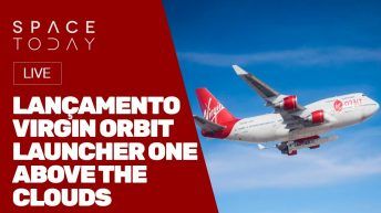 LANÇAMENTO - VIRGIN ORBIT - LAUNCHER ONE - ABOVE THE CLOUDS