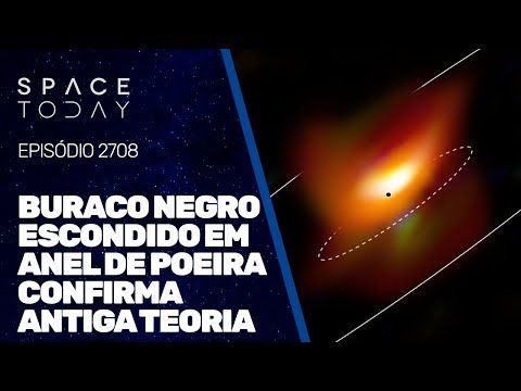 BURACO NEGRO ESCONDIDO EM ANEL DE POEIRA CONFIRMA ANTIGA TEORIA!!!