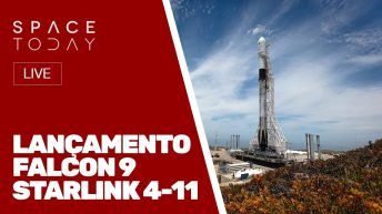 LANÇAMENTO FALCON 9 - STARLINK 4-11 - AO VIVO