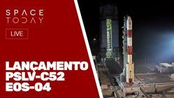 LANÇAMENTO PSLV-C52 - EOS-04 - AO VIVO