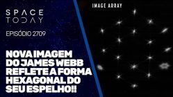 NOVA IMAGEM DO JAMES WEBB REFLETE A FORMA HEXAGONAL DO SEU ESPELHO!!