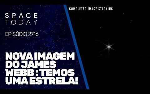 NOVA IMAGEM DO JAMES WEBB: TEMOS UMA ESTRELA