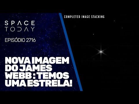 NOVA IMAGEM DO JAMES WEBB: TEMOS UMA ESTRELA