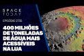 400 MILHÕES DE TONELADAS DE ÁGUA MAIS ACESSÍVEIS NA LUA!!!