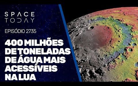 400 MILHÕES DE TONELADAS DE ÁGUA MAIS ACESSÍVEIS NA LUA!!!