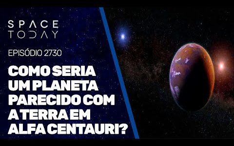 COMO SERIA UM PLANETA PARECIDO COM A TERRA EM ALFA CENTAURI?