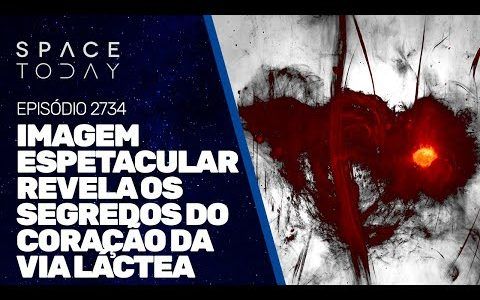 IMAGEM ESPETACULAR REVELA OS SEGREDOS DO CORAÇÃO DA VIA LÁCTEA!!!