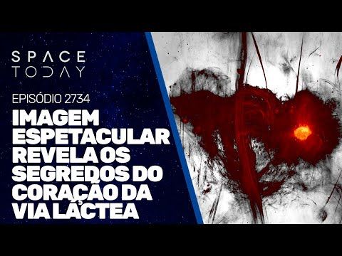 IMAGEM ESPETACULAR REVELA OS SEGREDOS DO CORAÇÃO DA VIA LÁCTEA!!!