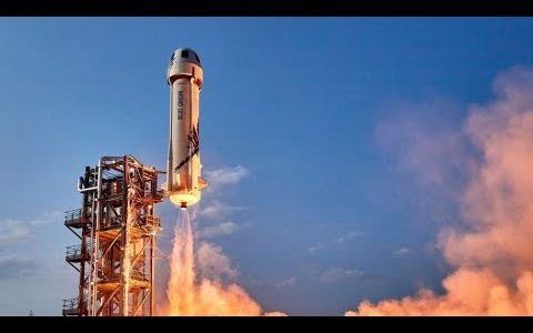 LANÇAMENTO NEW SHEPARD MISSÃO TRIPULADA NS-20 - AO VIVO