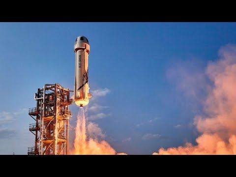 LANÇAMENTO NEW SHEPARD MISSÃO TRIPULADA NS-20 - AO VIVO
