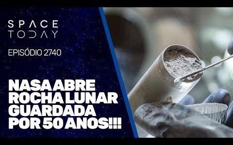 NASA ABRE ROCHA LUNAR GUARDADA POR 50 ANOS!!!
