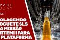 ROLAGEM DO FOGUETE SLS DA MISSÃO ARTEMIS I PARA A PLATAFORMA - AO VIVO