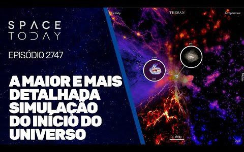 A MAIOR E MAIS DETALHADA SIMULAÇÃO DO INÍCIO DO UNIVERSO!!!