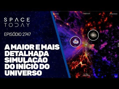 A MAIOR E MAIS DETALHADA SIMULAÇÃO DO INÍCIO DO UNIVERSO!!!