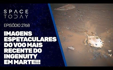IMAGENS ESPETACULARES DO VOO MAIS RECENTE DO INGENUITY EM MARTE!!!