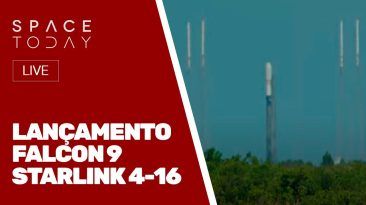 LANÇAMENTO - FALCON 9 STARLINK 4-16 - AO VIVO!!!