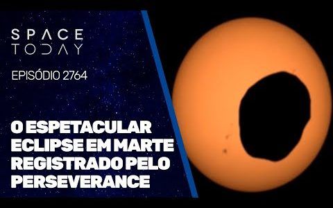O ESPETACULAR ECLIPSE EM MARTE REGISTRADO PELO PERSEVERANCE!!!
