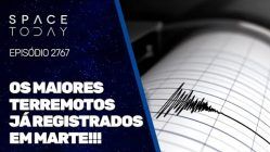 OS MAIORES TERREMOTOS JÁ REGISTRADOS EM MARTE!!!